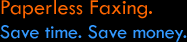 Online fax saves time and money